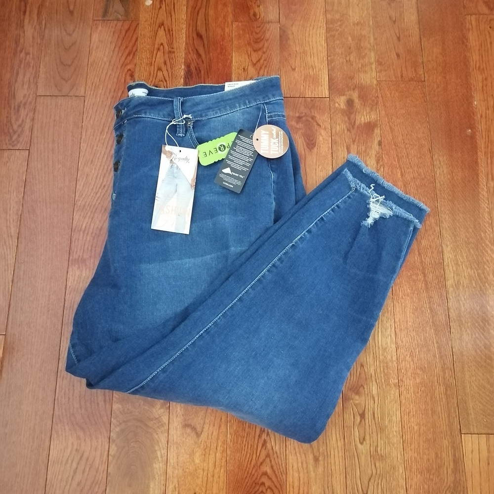 Royalty For Me Blue Denim Jeans 24W